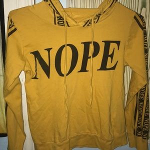 Hoodie top